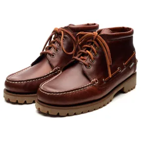 'Ranger' Brown Leather Boots UK 9