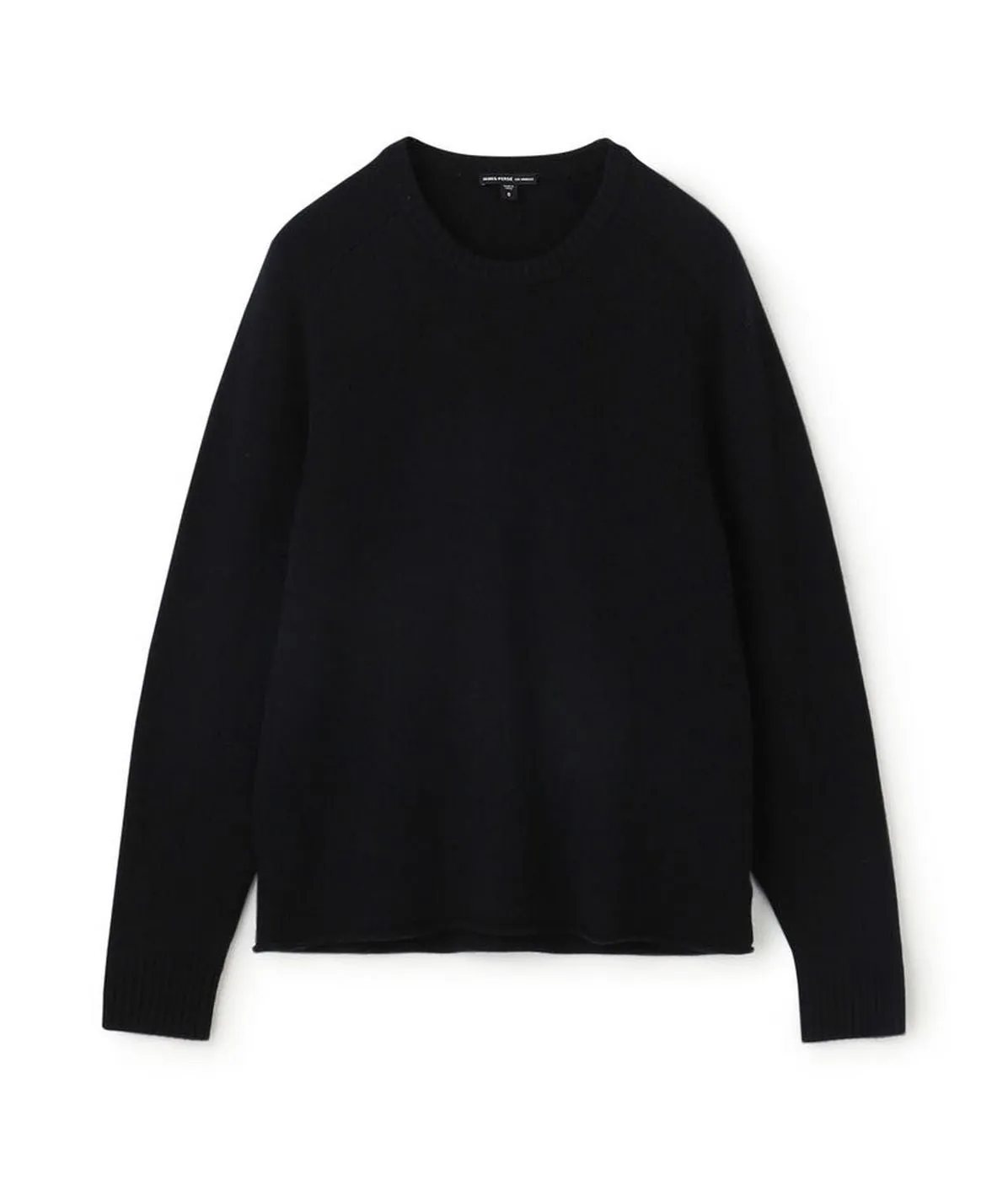 Recylced Cashmere Sweater-Black