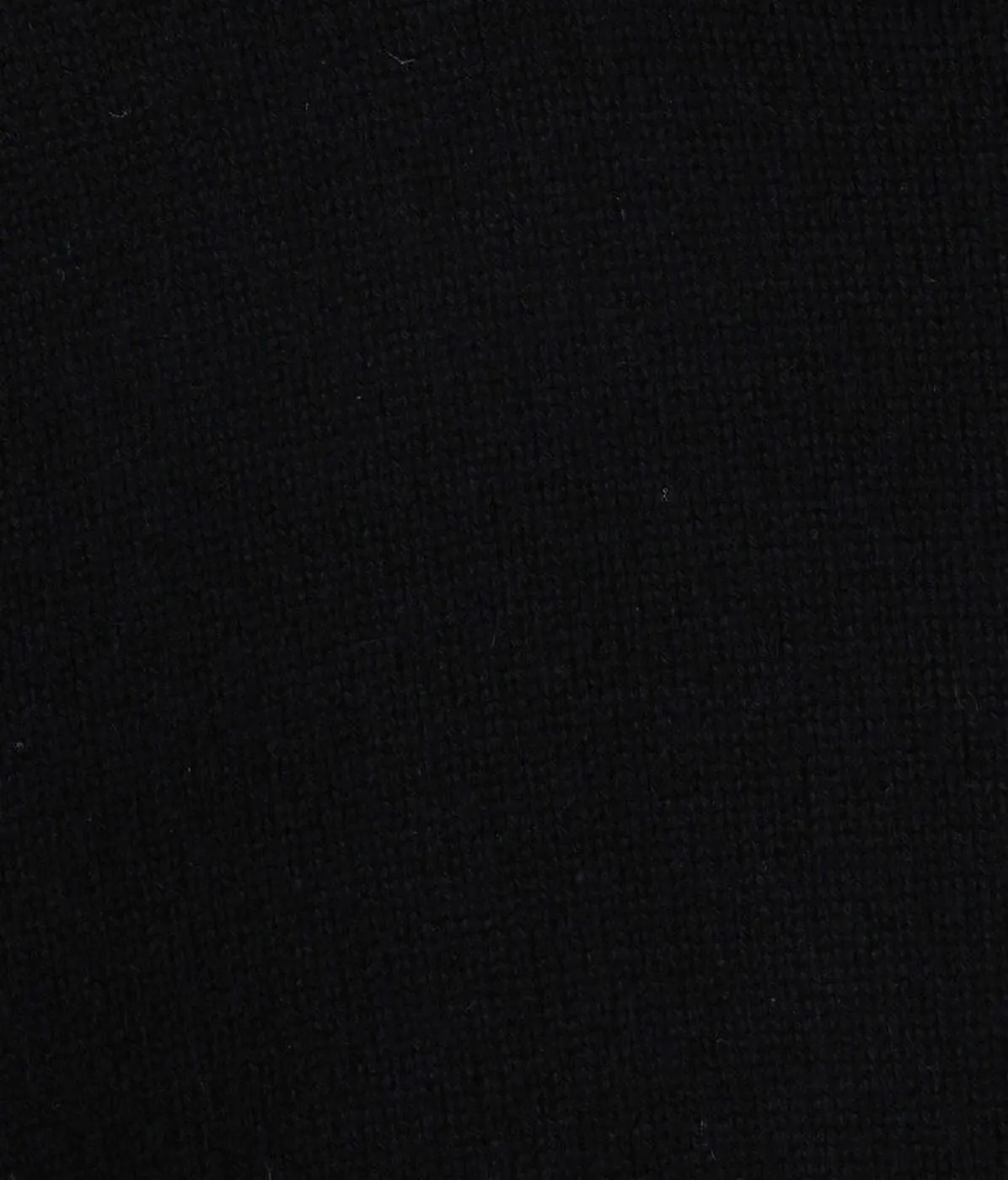 Recylced Cashmere Sweater-Black