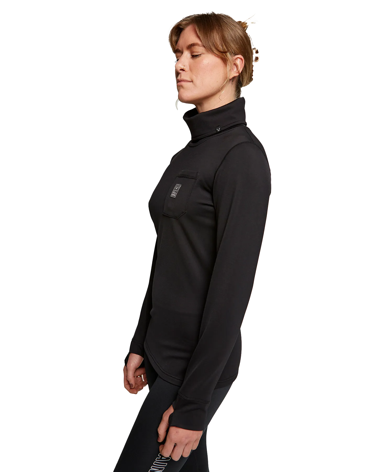 Red Park Thermal Top - Women's Funnel Neck - Shop Now