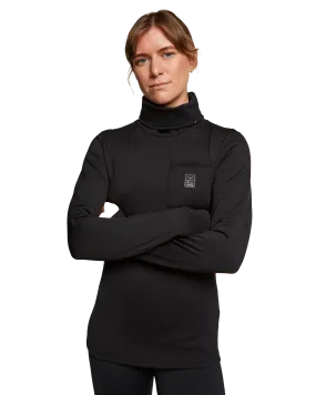 Red Park Thermal Top - Women's Funnel Neck - Shop Now