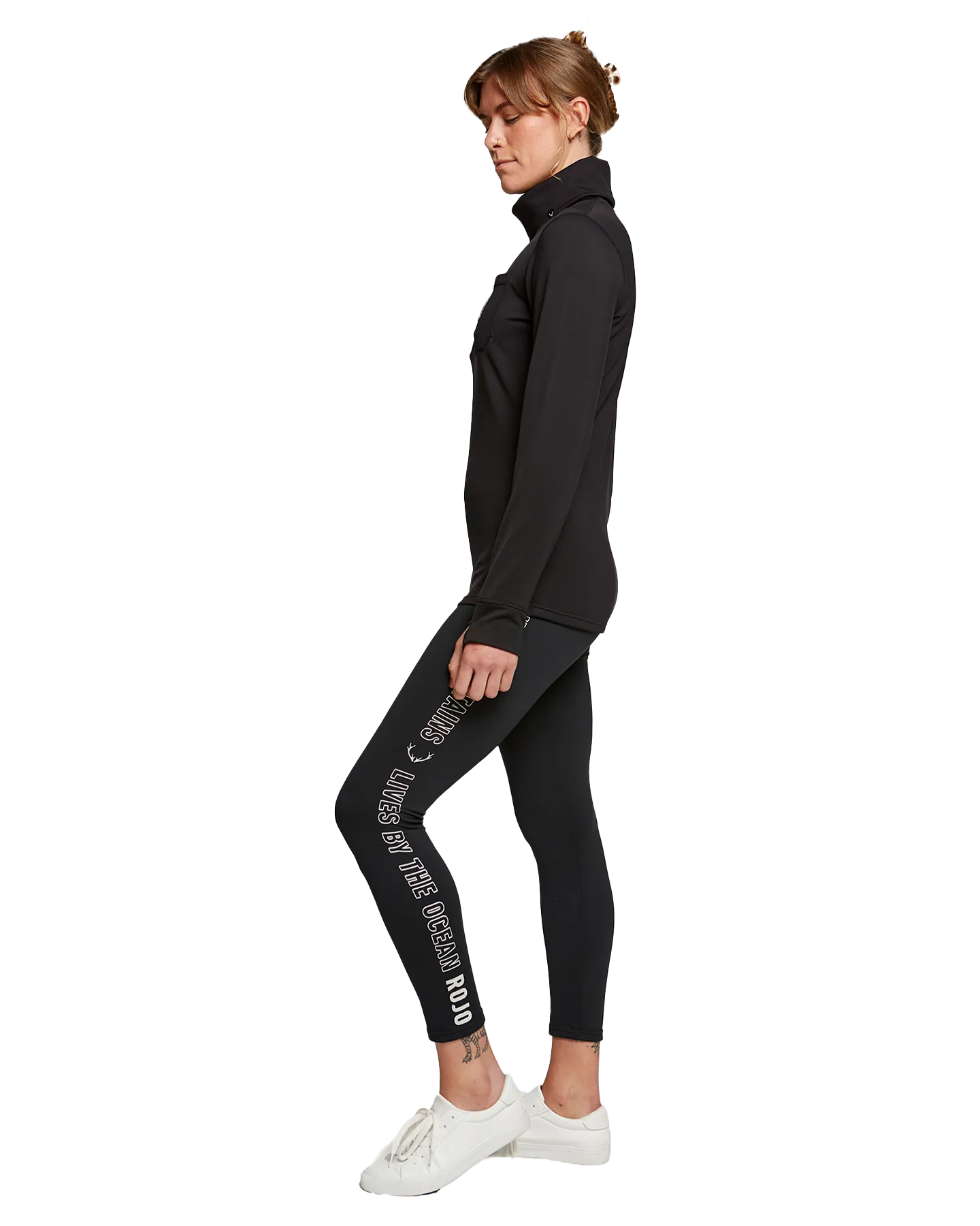 Red Park Thermal Top - Women's Funnel Neck - Shop Now