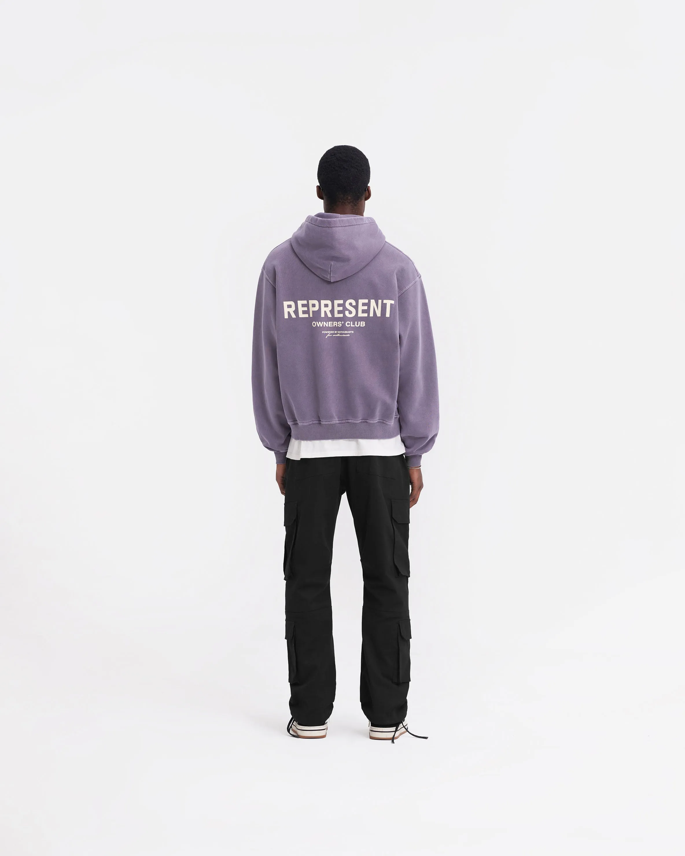 Represent Owners Club Zip Hoodie - Vintage Violet