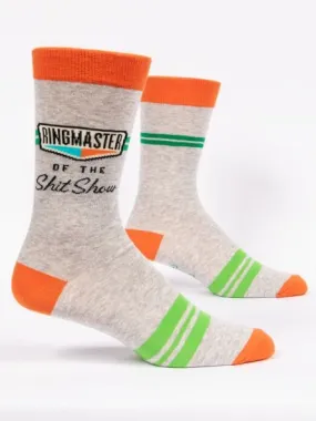 Ringmaster Shit Show Crew Socks