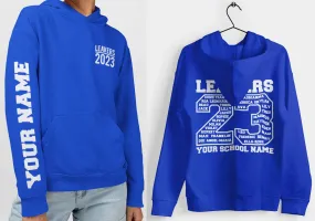 Royal Blue Leavers Hoodie, Schools, Colleges, Universities & Clubs 2023