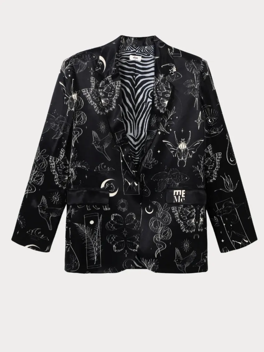 Sacs of Ashbourne   Me369 Molly Black Magic Blazer