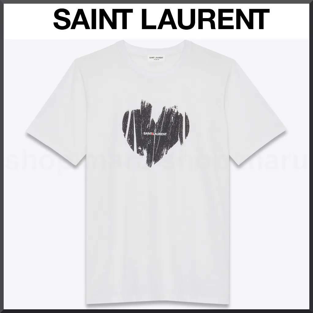 Saint Laurent Heart T-Shirt