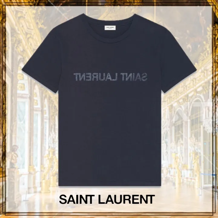 SAINT LAURENT REVERSE T-SHIRT - Shop now at Saint Laurent