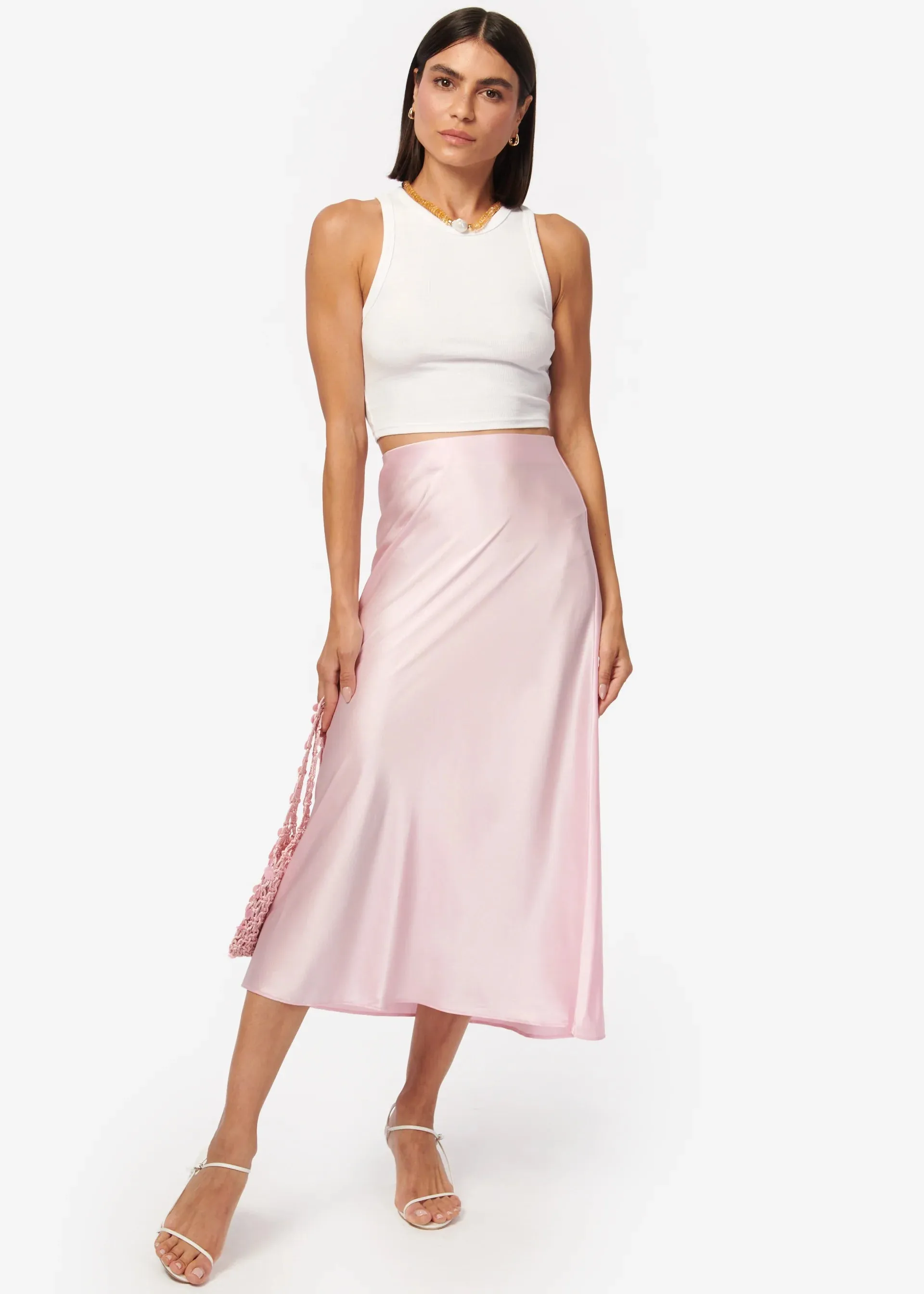 Silk Slip Skirt Aviva.