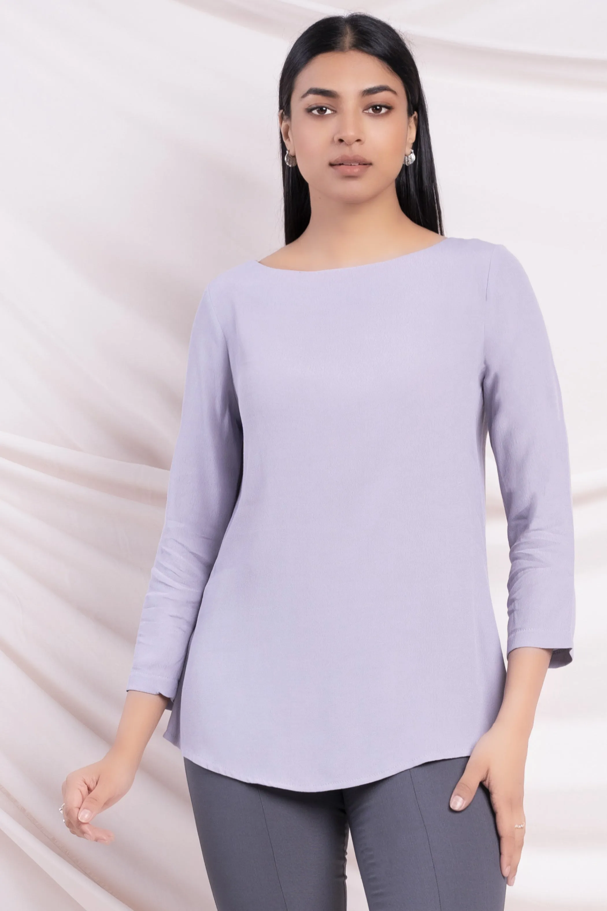 Simple Round Neck Shirt