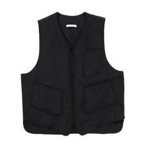 SK Manor Hill Yukon Vest - Black Quilted Recycled Nylon WR