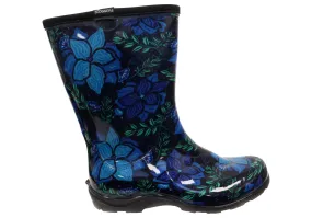 Sloggers Comfortable Womens Splash Gum Boots Spring Surprise Blue