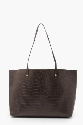 Soft Croc Tote Bag