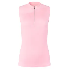 Spring Bloom Sleeveless Golf Polo Shirt for Women by Tail Emmet