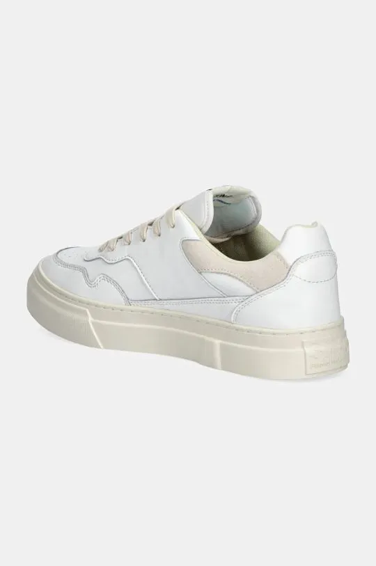 Stepney Workers Club leather sneakers Pearl Leather white color YA20500