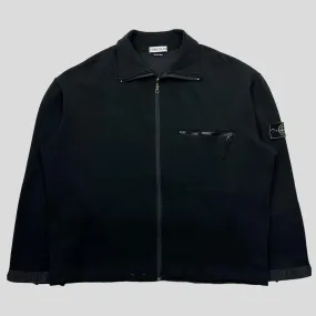 Stone Island 1997 Collared Zip-up Fleece Jacket - 2XL/3XL