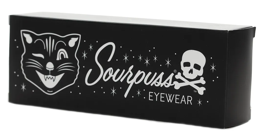 Sunglasses - Sourpuss Cat Eye - Matte Black