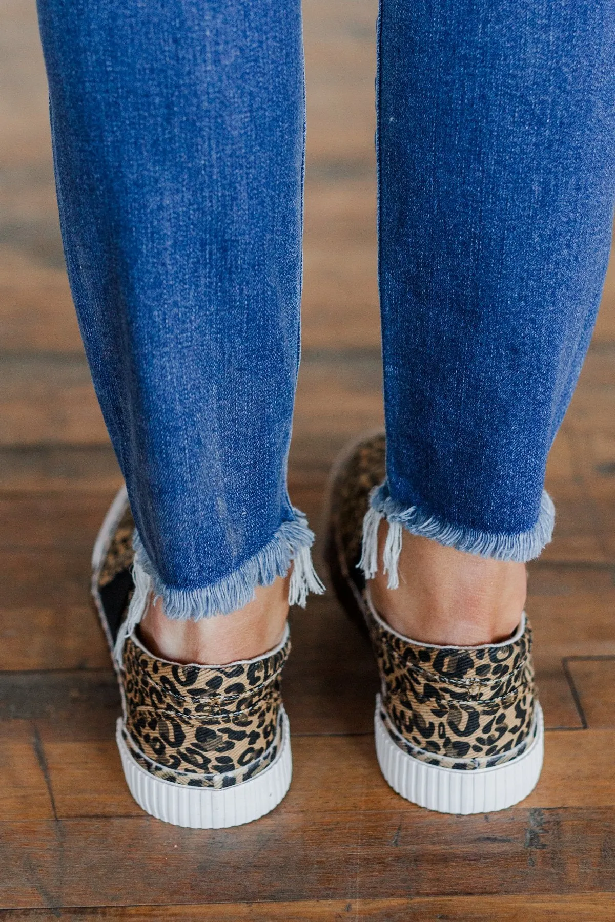 Tan Leopard VeryG Sneakers