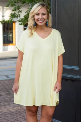 The Ellie Dress, Lemon could be rewritten as Lemon Ellie Dress - Stylish and Trendy Fashion Choice for better Google SEO optimiz