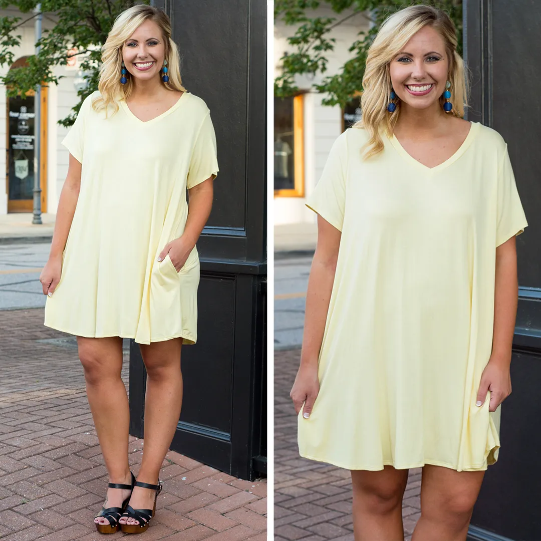 The Ellie Dress, Lemon could be rewritten as Lemon Ellie Dress - Stylish and Trendy Fashion Choice for better Google SEO optimiz