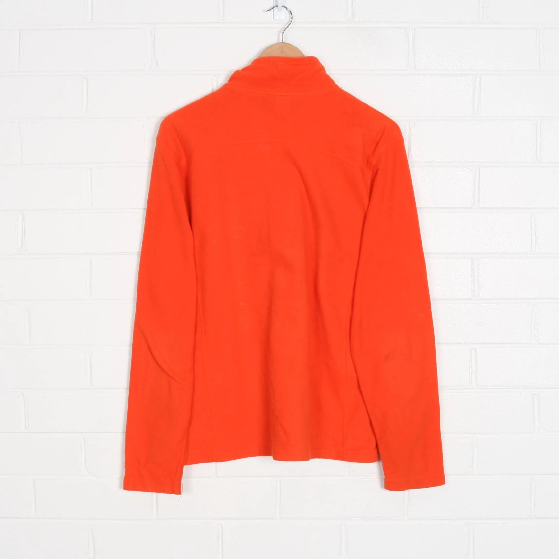 The North Face Orange Fleece 1/4 Zip - Size Medium