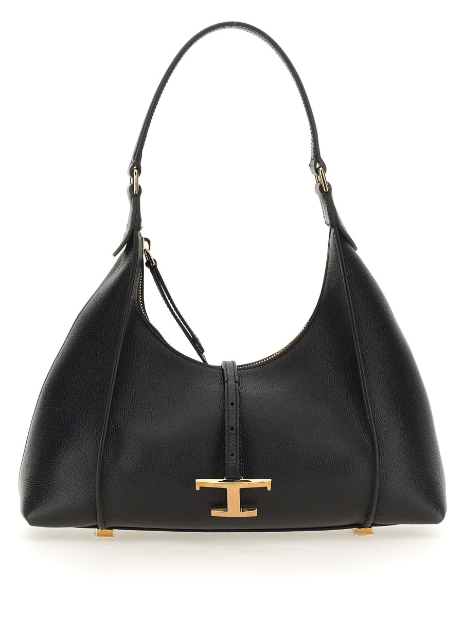 TOD'S    TIMELESS LEATHER HOBO T BAG