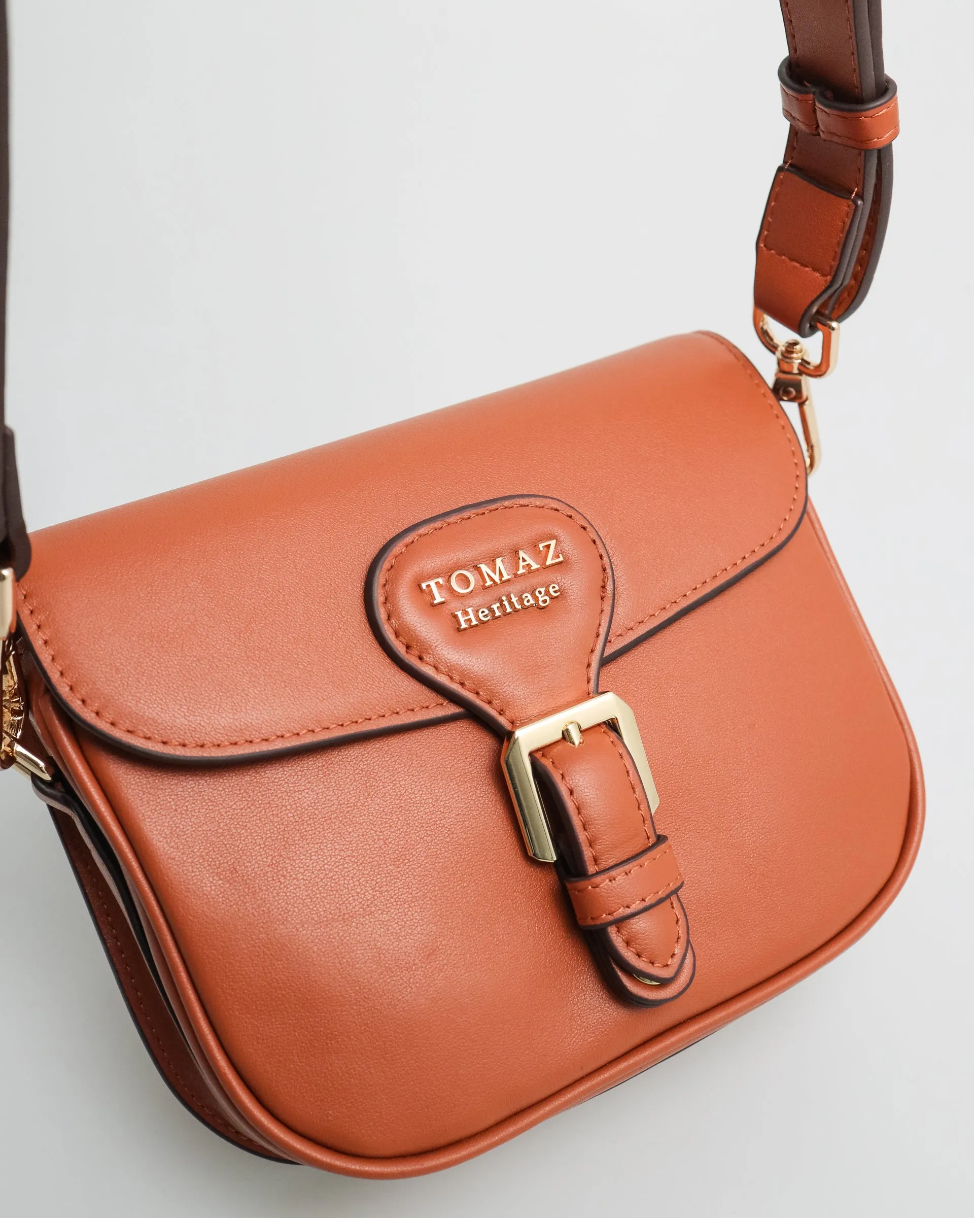 Tomaz BL174 Ladies Camel Saddle Bag