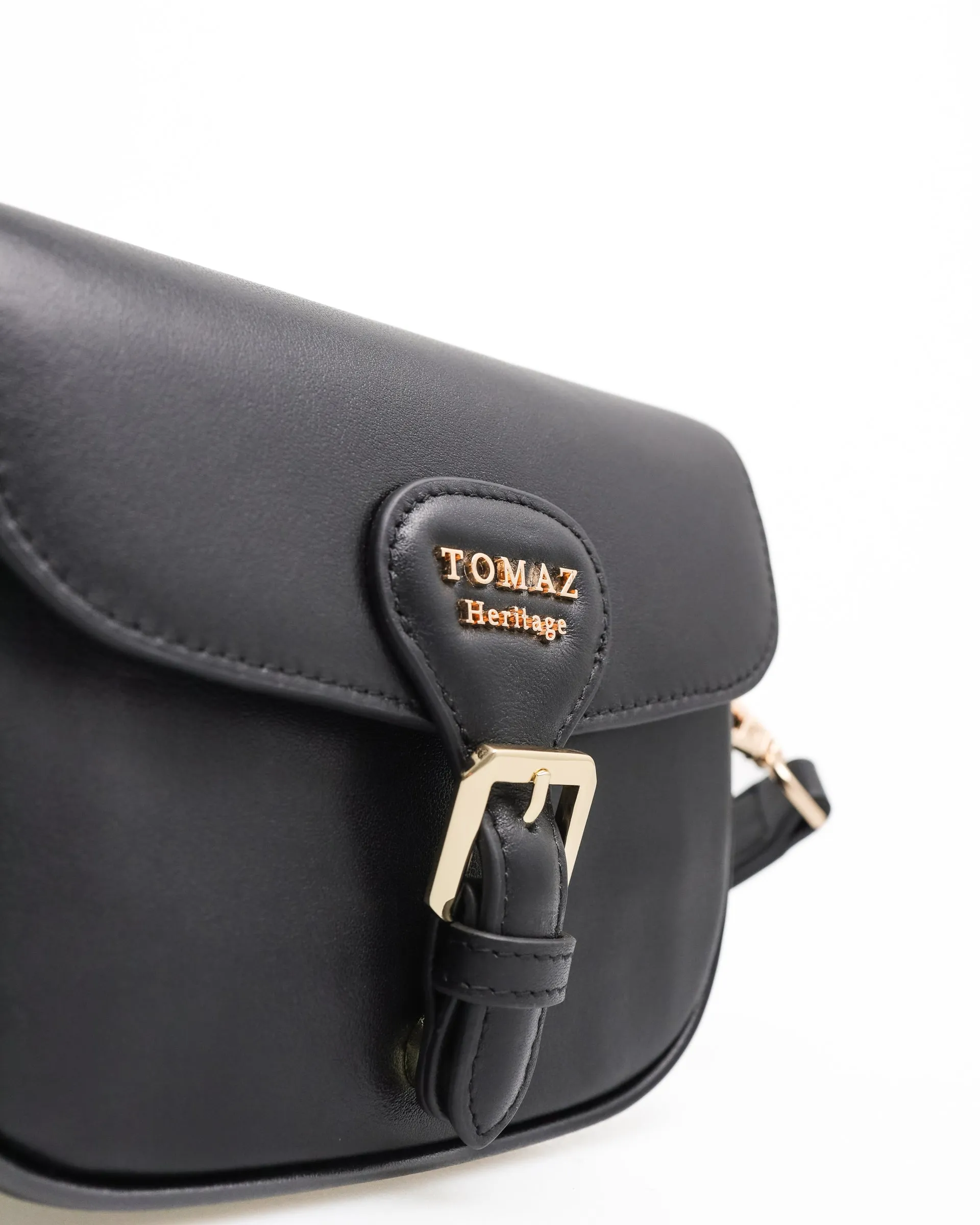 Tomaz BL175 Saddle Bag for Ladies - Black