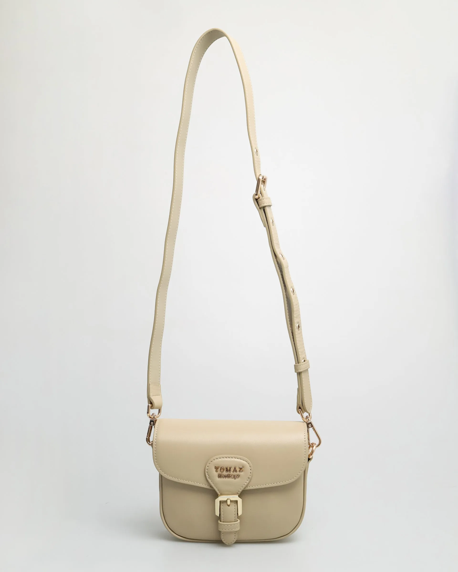 Tomaz BL200 Women's Beige Saddle Bag