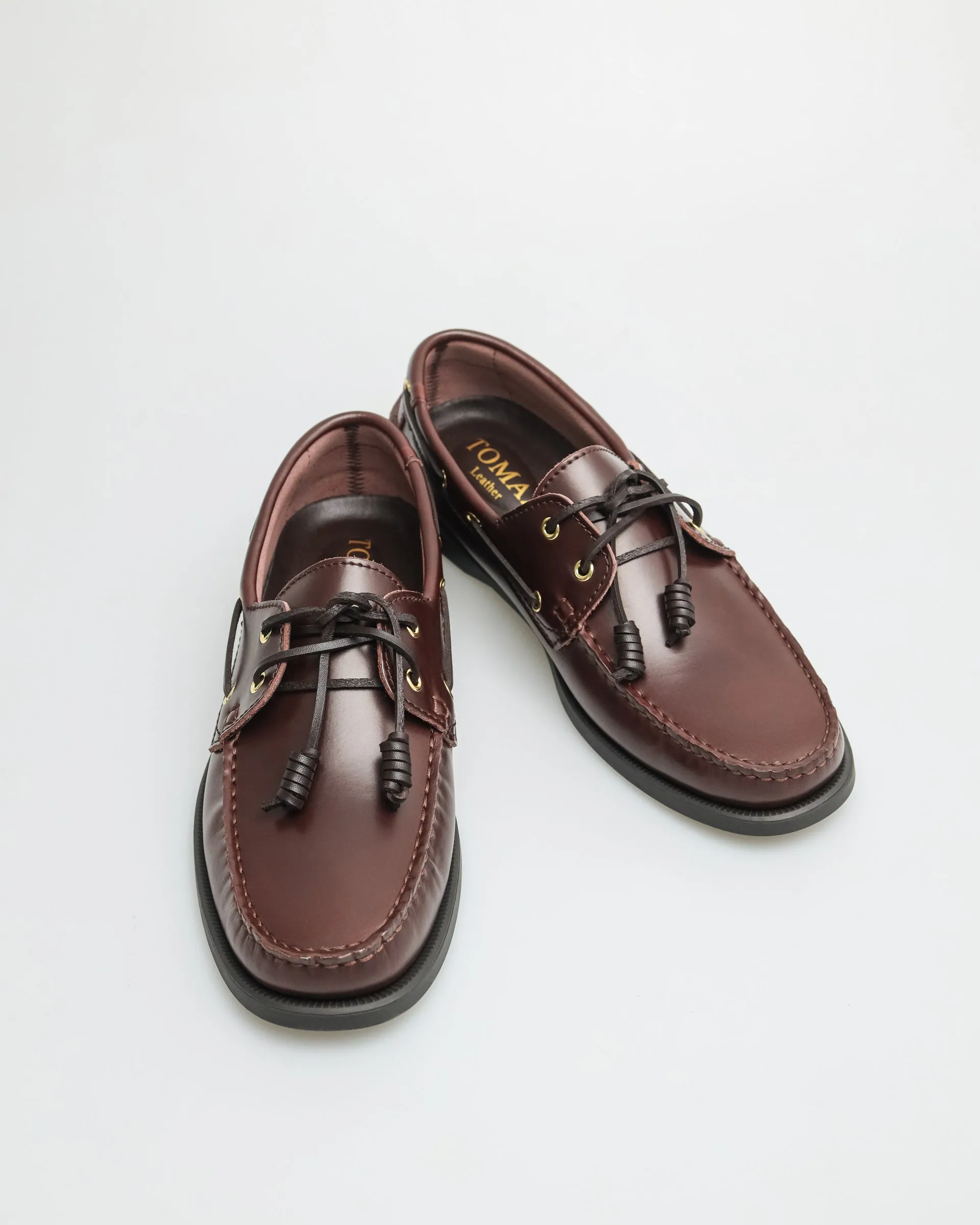 Tomaz boat shoes for men coffee