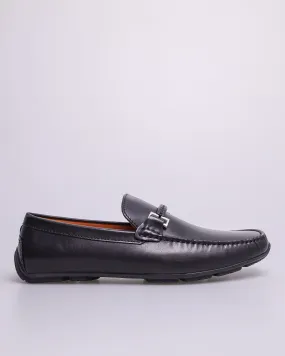 Tomaz C418B Men's Buckle Loafers Black