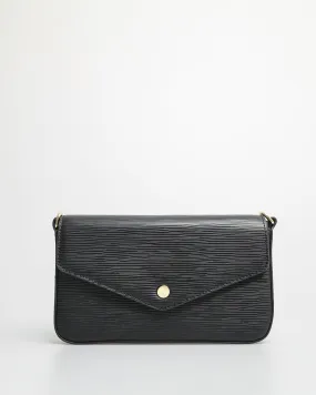 Tomaz Ladies Envelope Slingbag Black