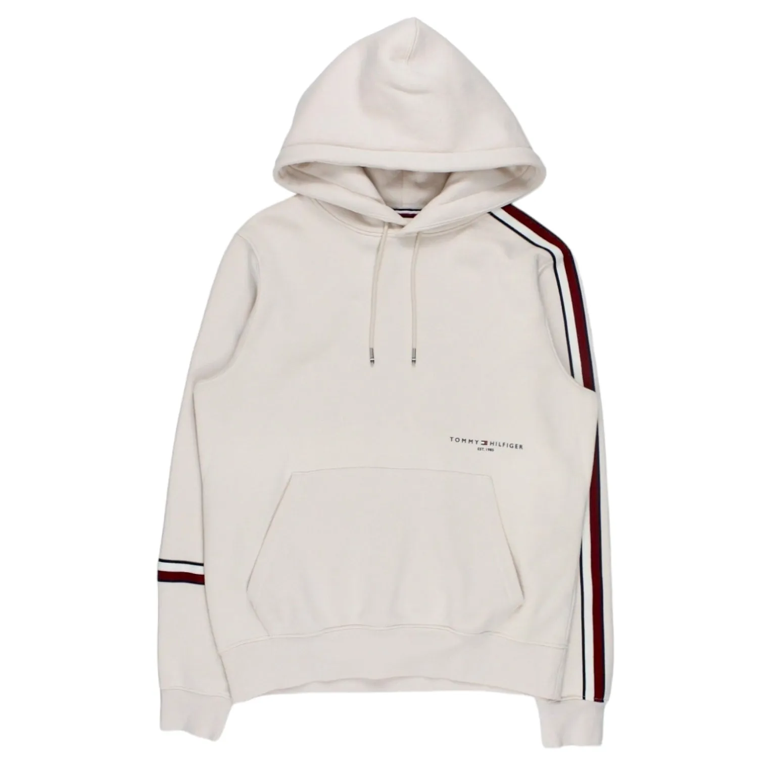 Tommy Hilfiger Cream Stripe Hoodie