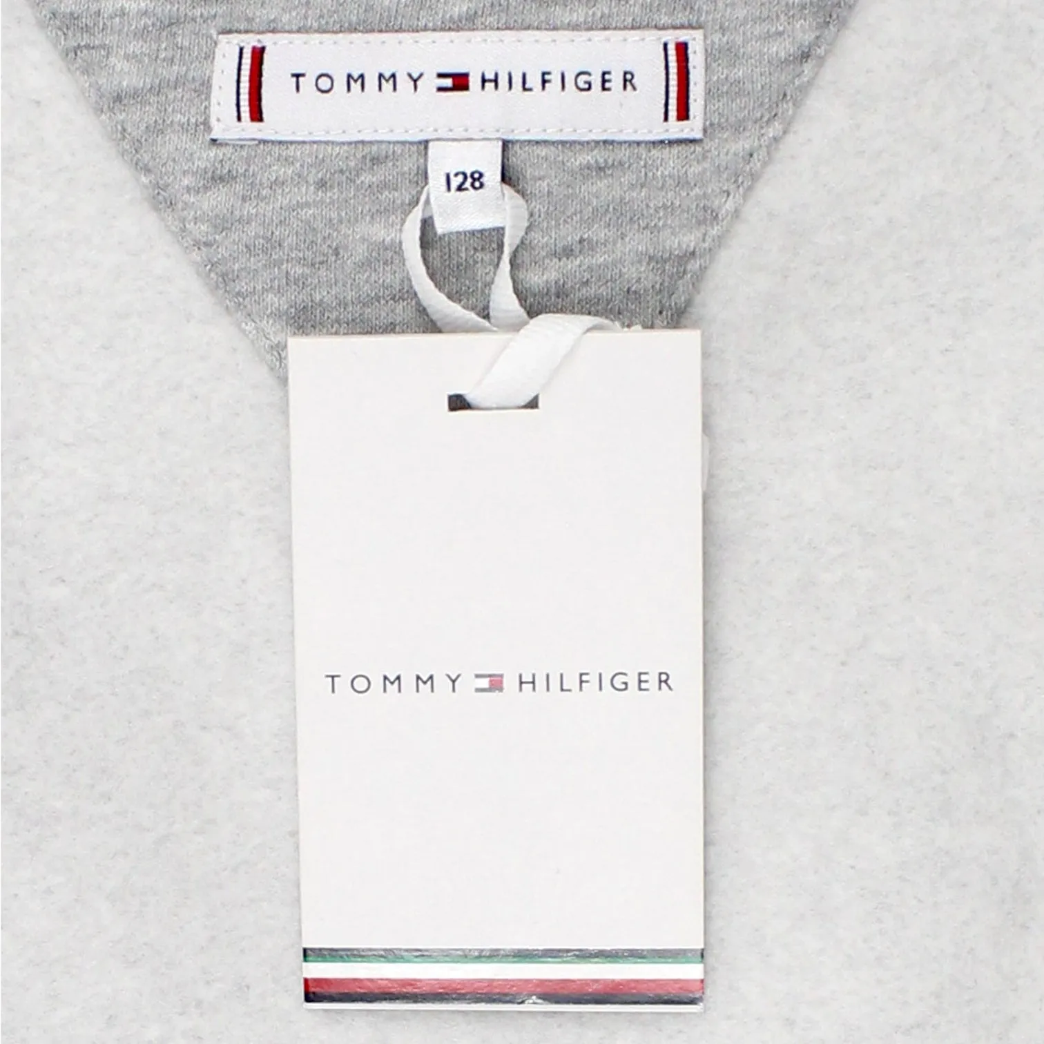 Tommy Hilfiger Light Grey Monogram Hoodie