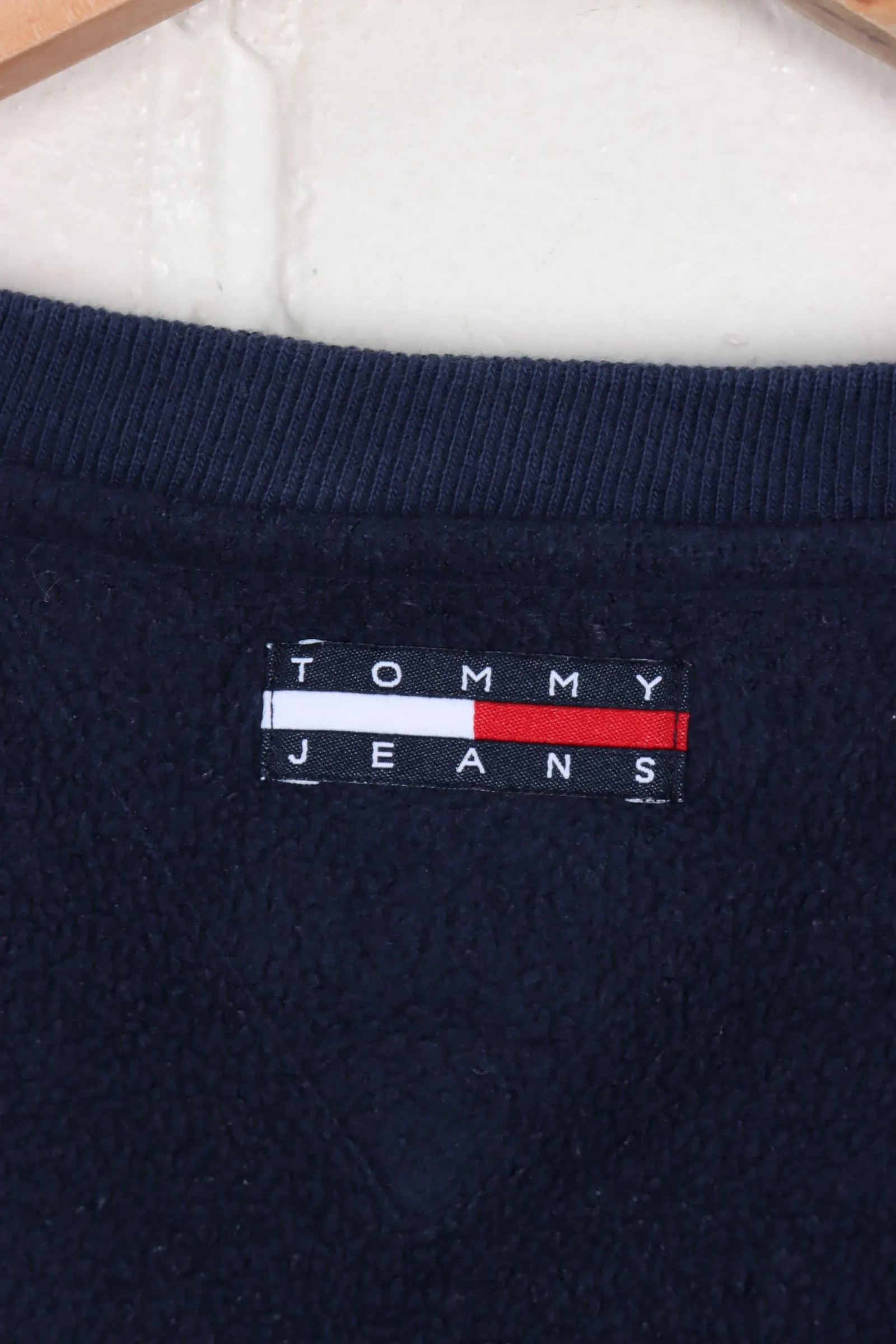 Tommy Hilfiger XL Striped and Embroidered Fleece