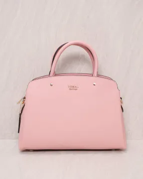 Top handle handbag, light pink - Tomaz BL106, ladies