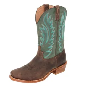 Twisted X Men's 12 Tech X Cocoa/Mint Cowboy Boots