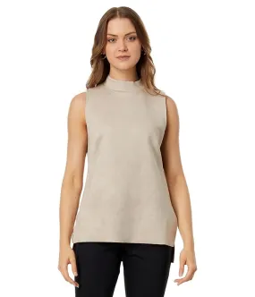 Vince Camuto Sleeveless Mock Neck Blouse