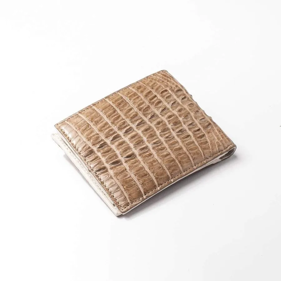 Vintage Crocodile Leather Men's Wallet - Shop Now!