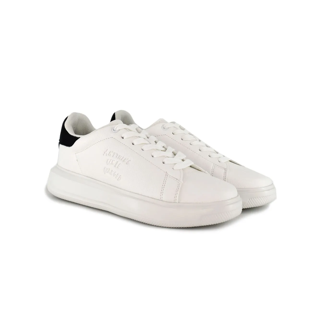 White Black Unisex Sneakers Biomilan