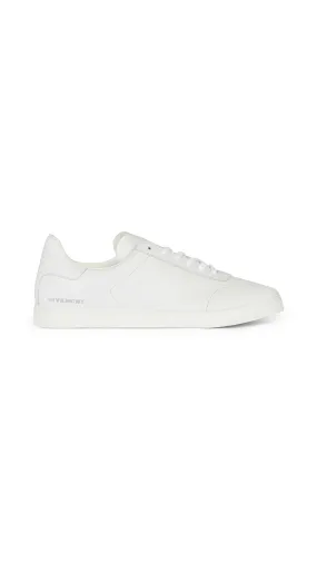 White Leather Town Sneakers.