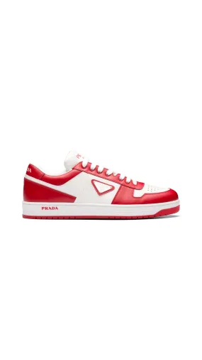 White Red Leather Sneakers