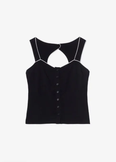 Wild At Heart Black Blouse - Limited Stock available (Size 6)