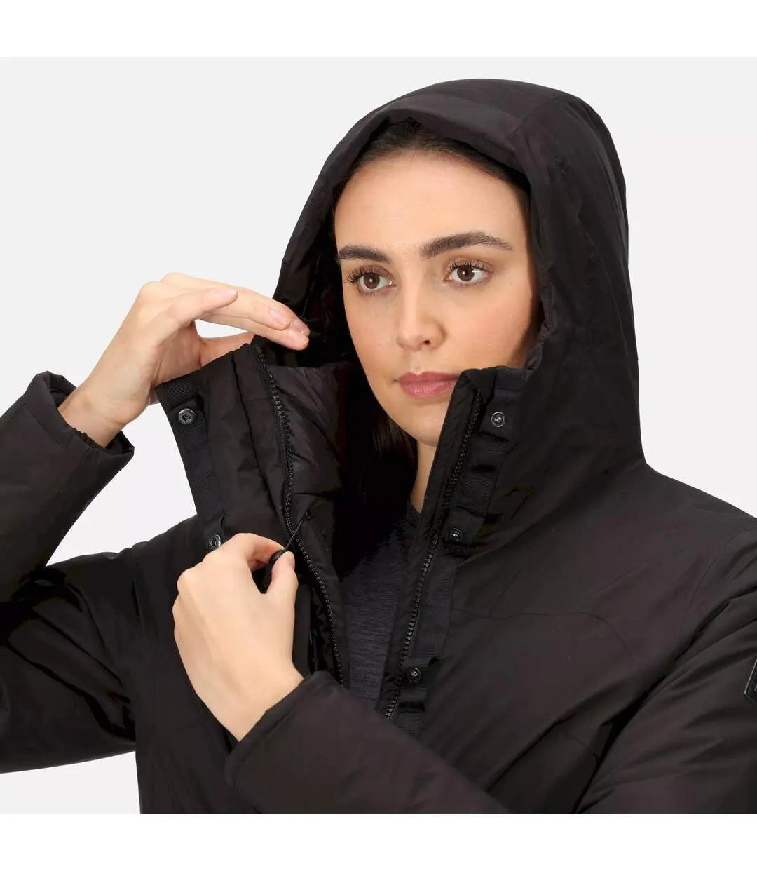 Womens/ladies yewbank ii waterproof parka black Regatta