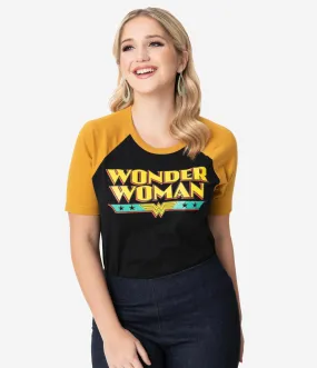 Wonder Woman Retro Logo Unisex Tee - Limited sizes available