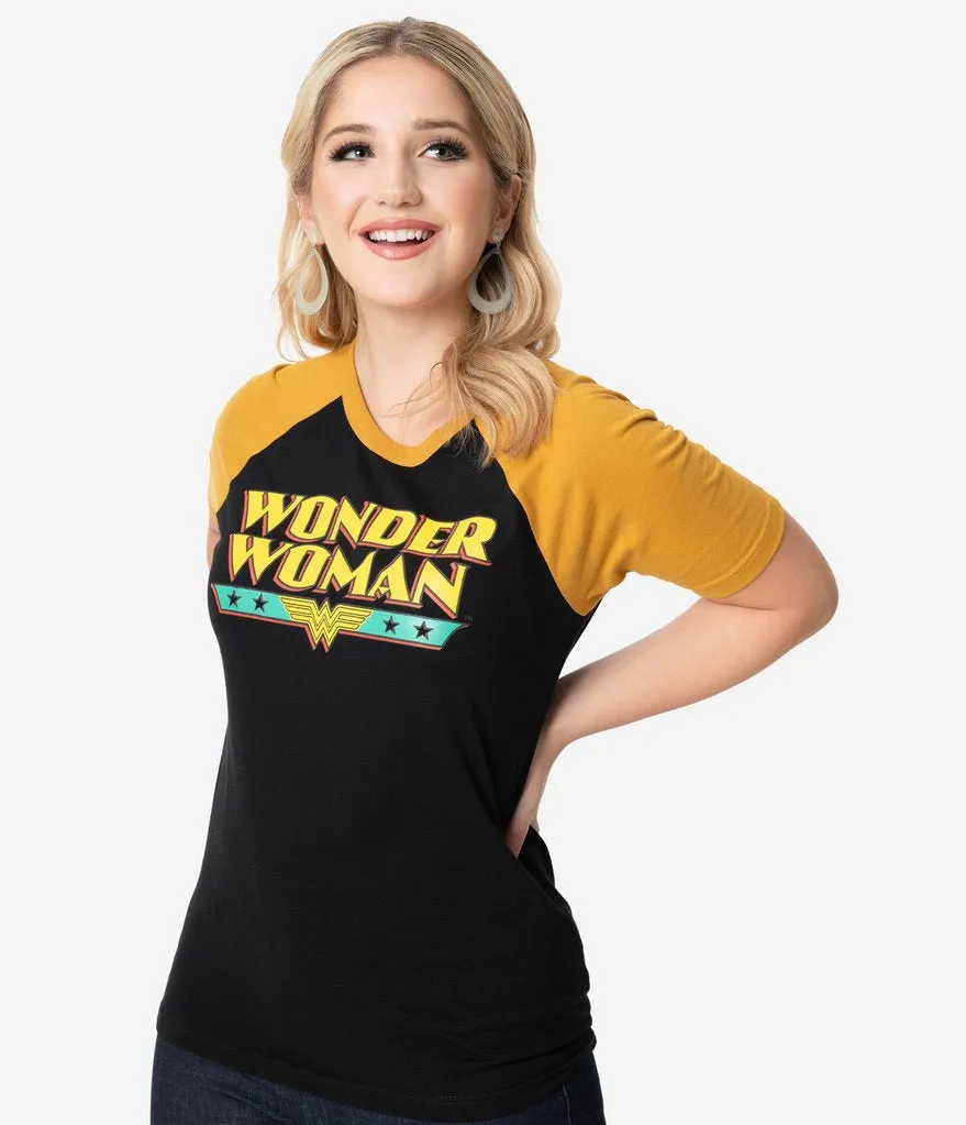 Wonder Woman Retro Logo Unisex Tee - Limited sizes available