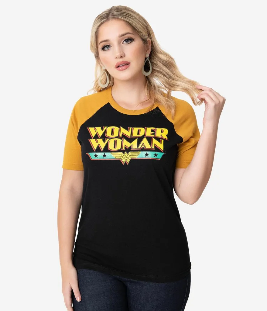 Wonder Woman Retro Logo Unisex Tee - Limited sizes available