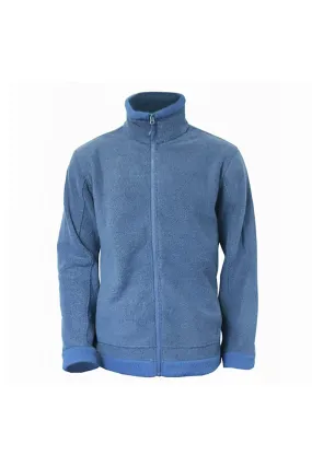 Wool Blend Fleece with Contrast Look for Men