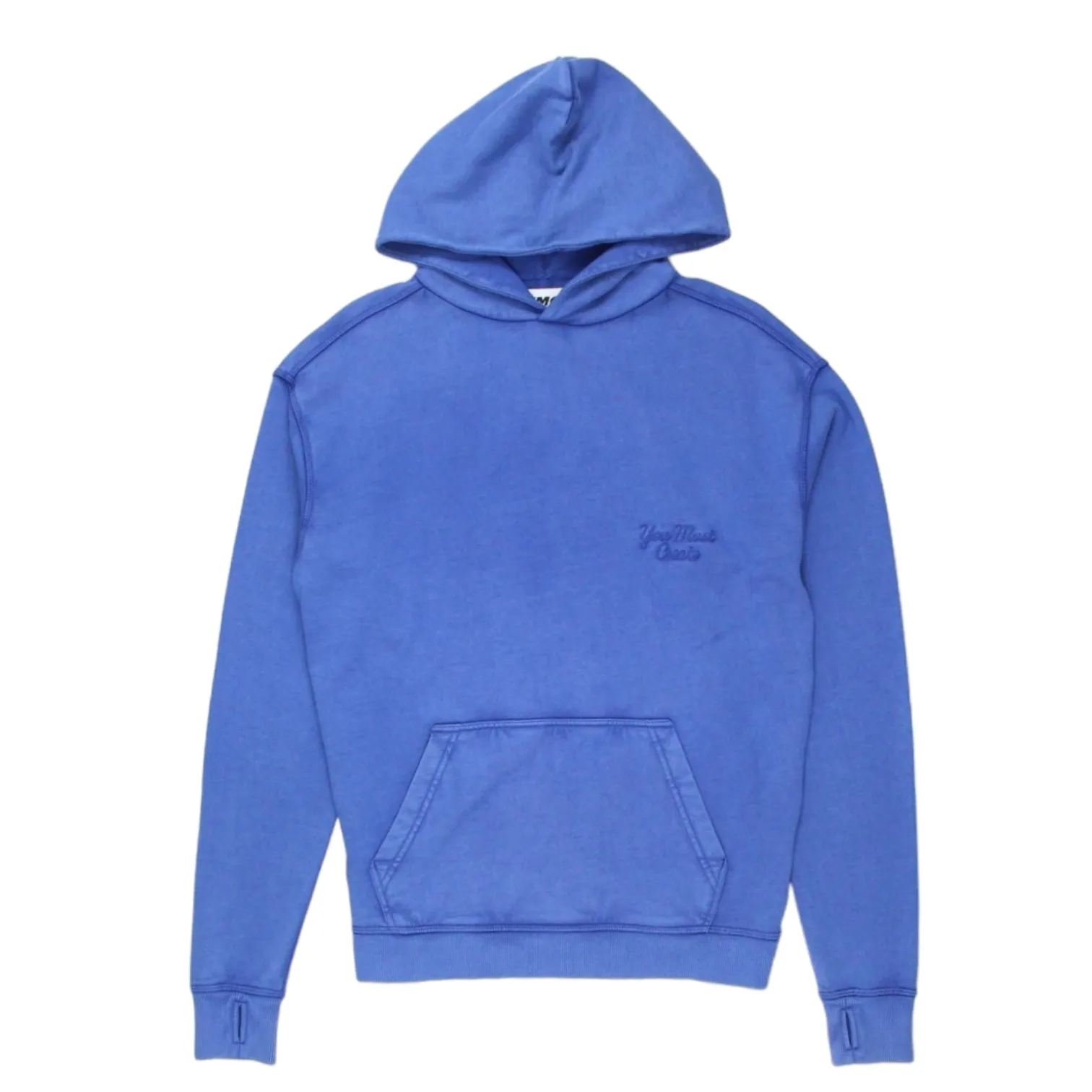 YMC Washed Blue Hoodie